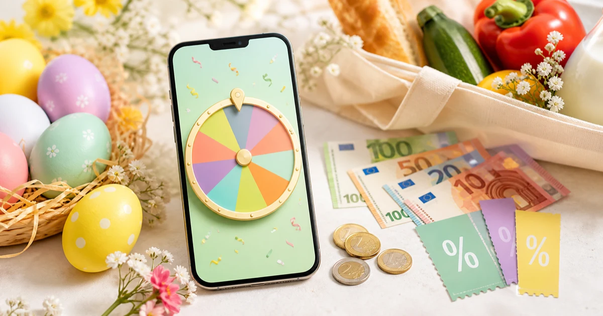Grande Loterie de Paques Coupon Network 1000 euros a gagner