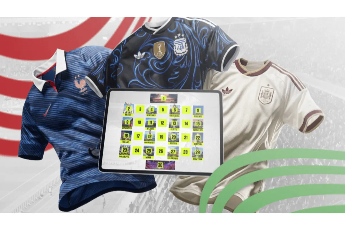 Concours Footcenter calendrier avent Coupe du Monde 2026 30 maillots foot Argentine Espagne France bons achat instant gagnant