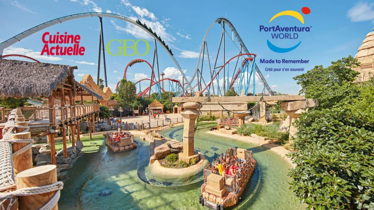 Concours GEO PortAventura avec un séjour et trois lots d'entrées à gagner avant le 2 septembre 2026