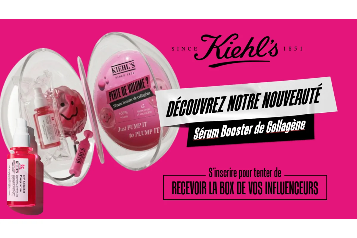 Box exclusive Kiehl’s avec Sérum Booster de Collagène à gagner