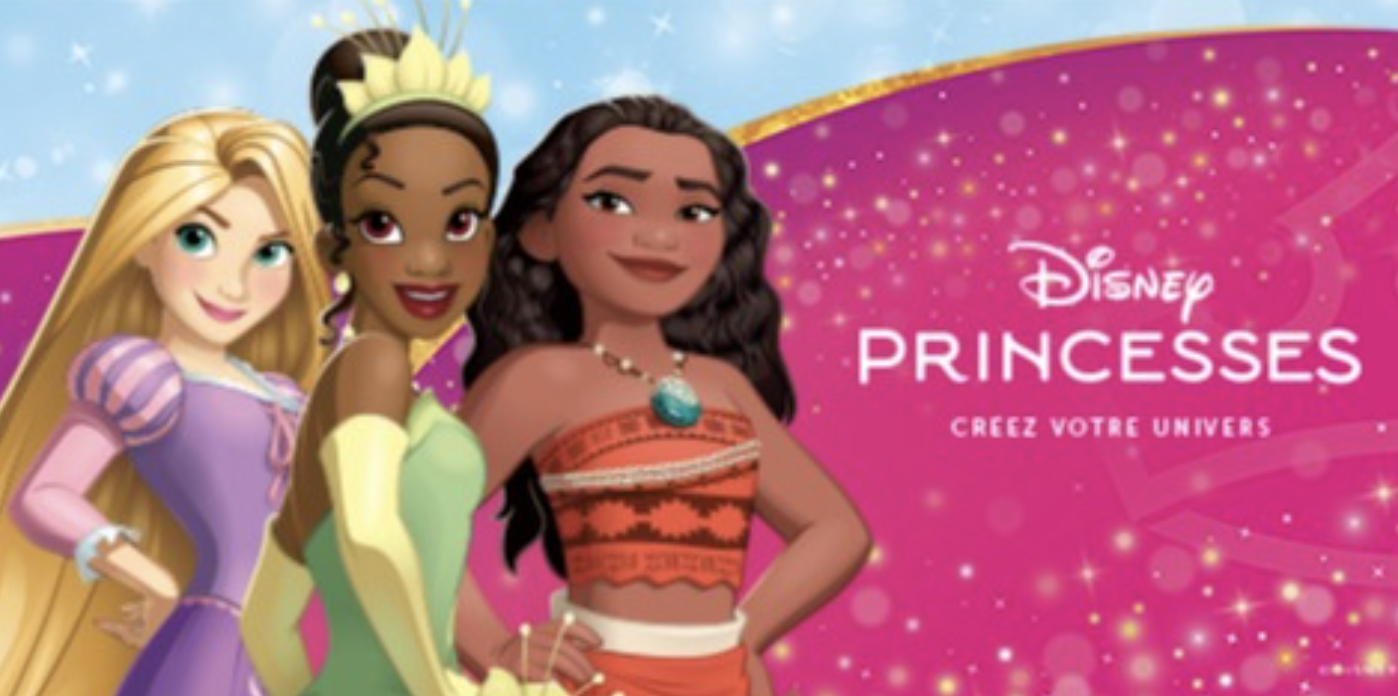 Disney Princesses Raiponce Vaiana et Tiana - Creez votre univers