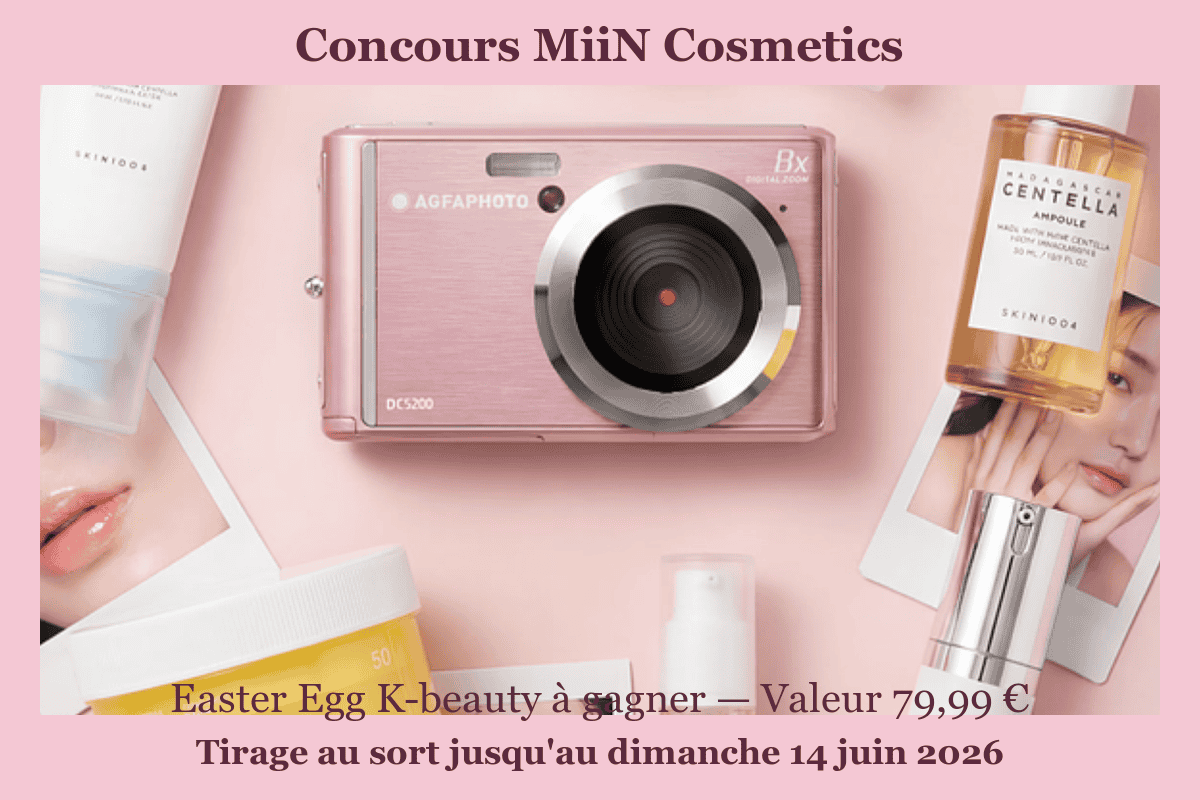 Concours MiiN Cosmetics Easter Egg K-beauty 79,99 euros tirage au sort 14 juin 2026 box edition limitee cosmetique coreenne Purito Klairs Mizon Unleashia