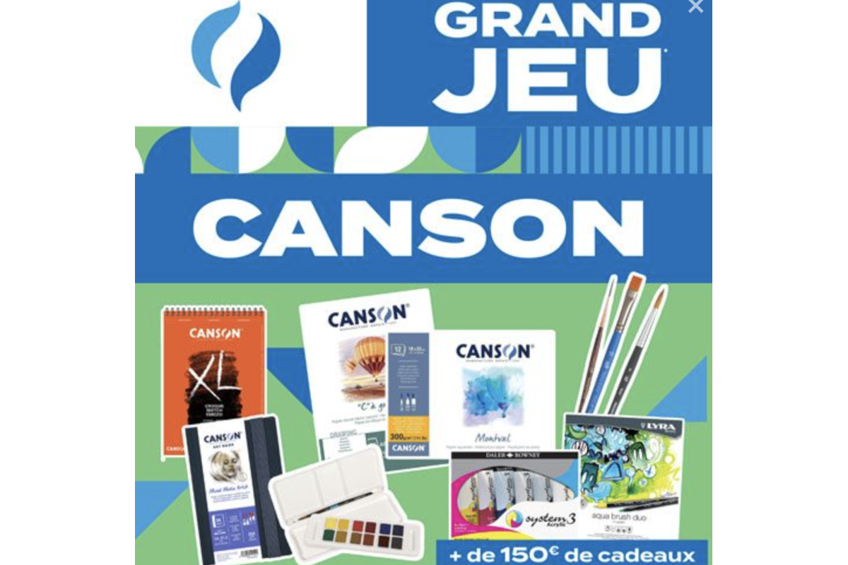 Concours Rougier&Plé x Canson set découverte dessin et aquarelle