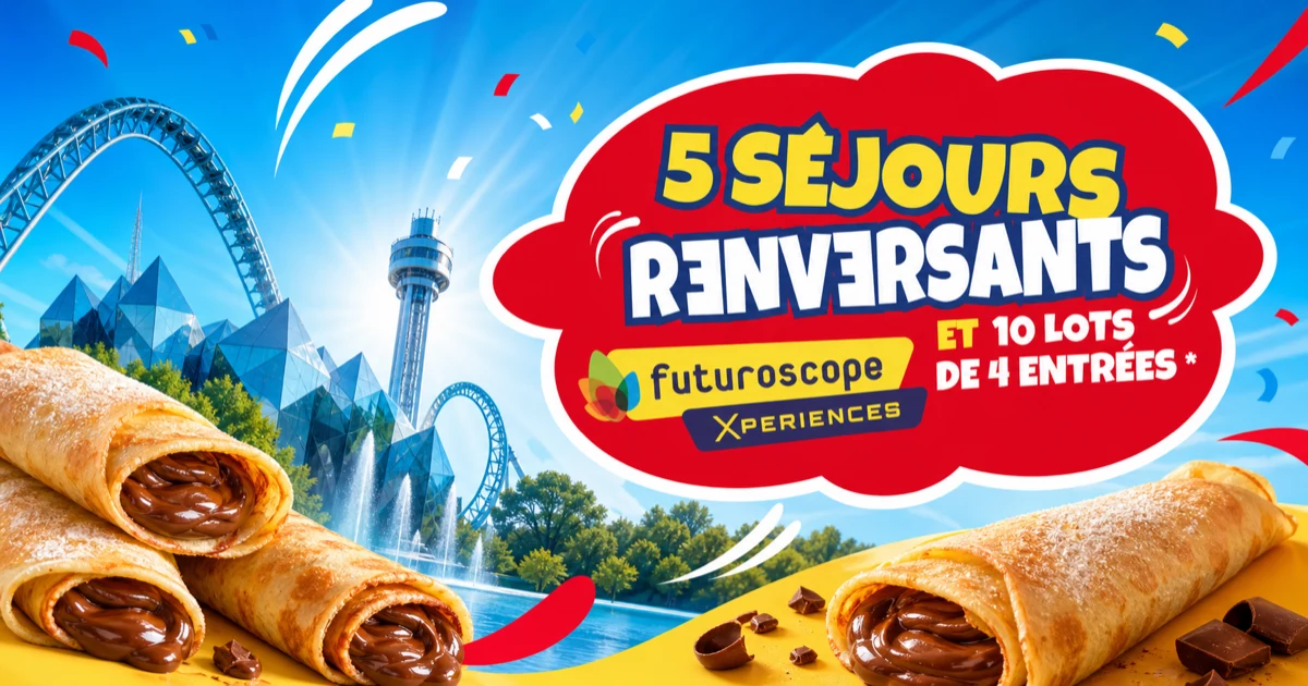 Concours Whaou Une rentrée renversante avec séjours et entrées Futuroscope à gagner