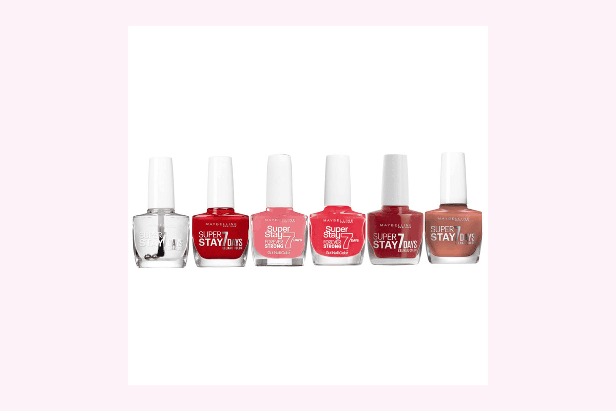 Lot de 6 vernis Maybelline Superstay coloris assortis 25 08 01 490 925 932 19,99 euros Cosmé'Chic destockage