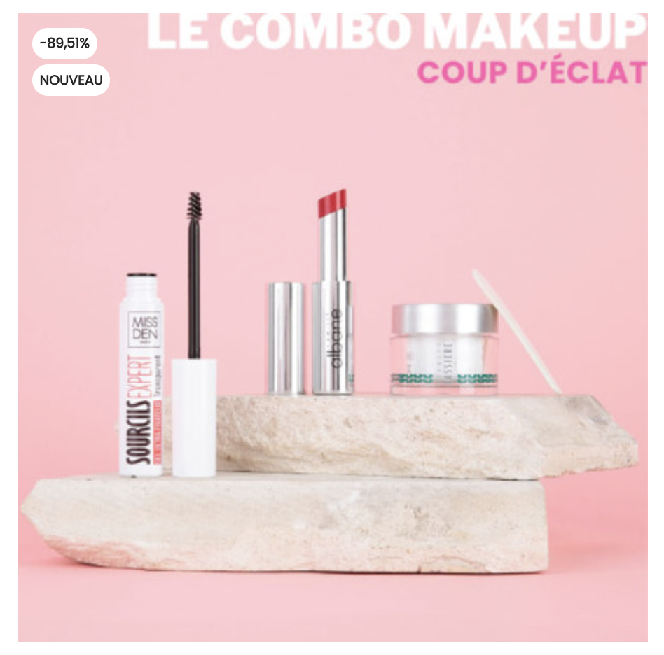 Le combo makeup coup d'éclat