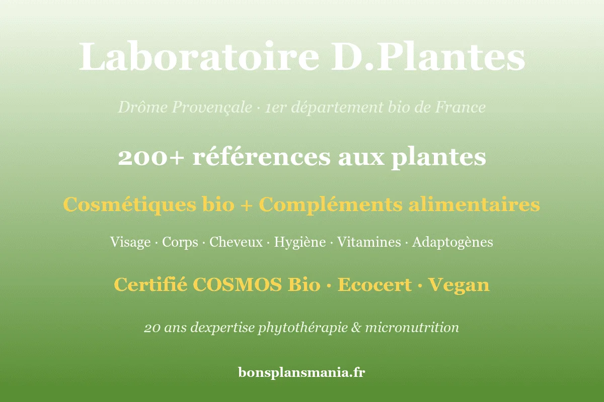 Laboratoire D.Plantes et ses compléments alimentaires