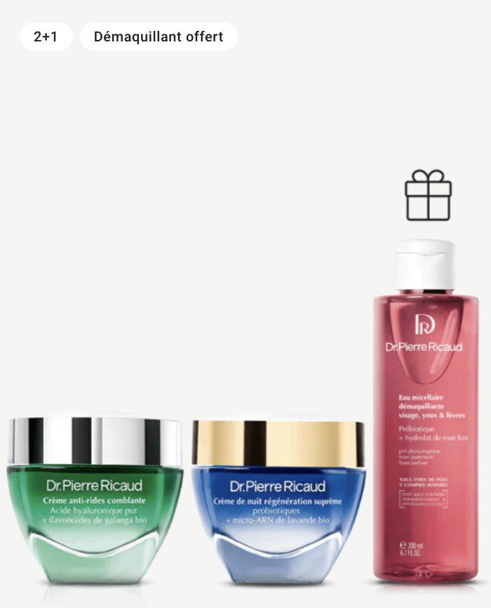 Dr Pierre Ricaud routines soins anti-rides 2 achetes 1 offert