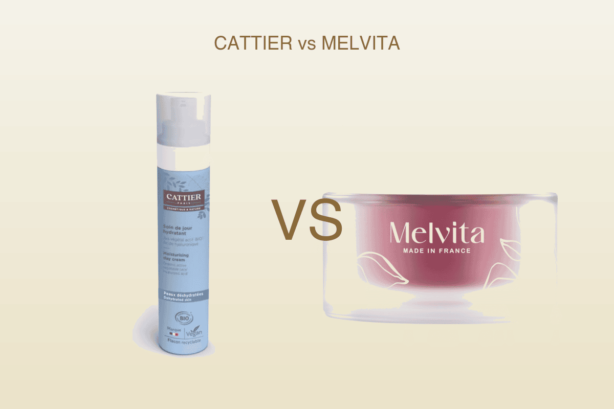 Duel Cattier vs Melvita crème visage bio 2026 : Soin Jour Hydratant vs Argan Bio Active Anti-Âge
