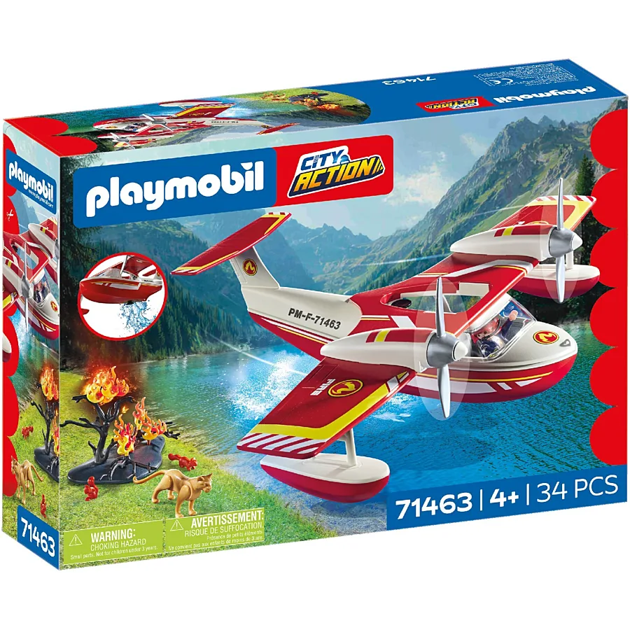 Playmobil Hydravion avec pompier proposé dans la sélection E.Leclerc