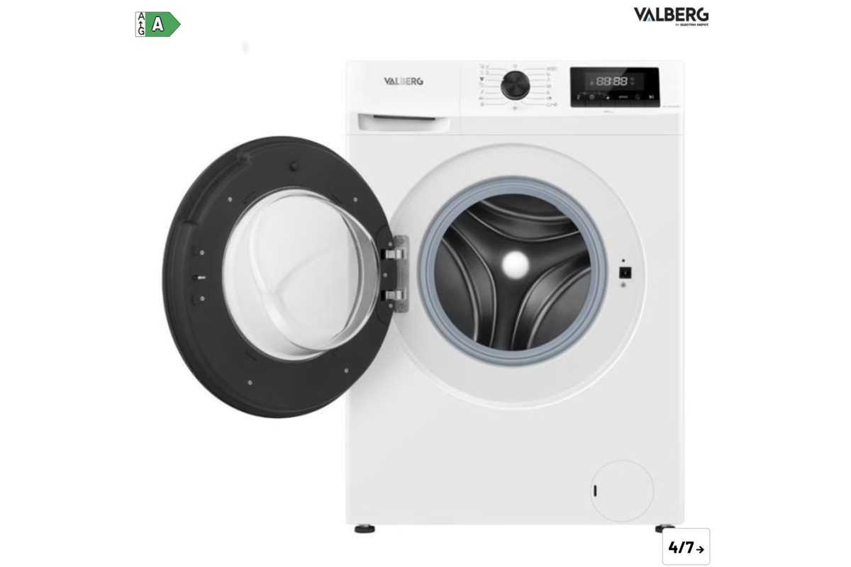 Valberg WF 714 A-10 lave-linge hublot 7 kg blanc Electro Dépôt