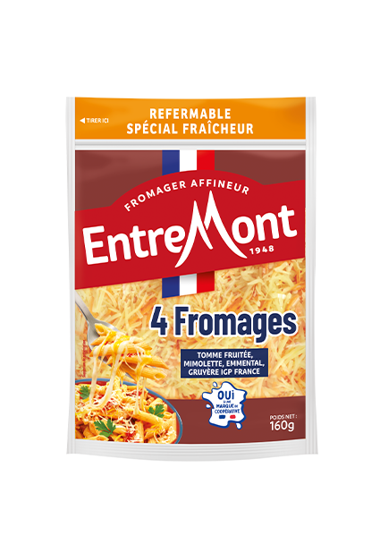 Râpé 4 fromages Entremont concerné par l'offre satisfait ou remboursé 2026