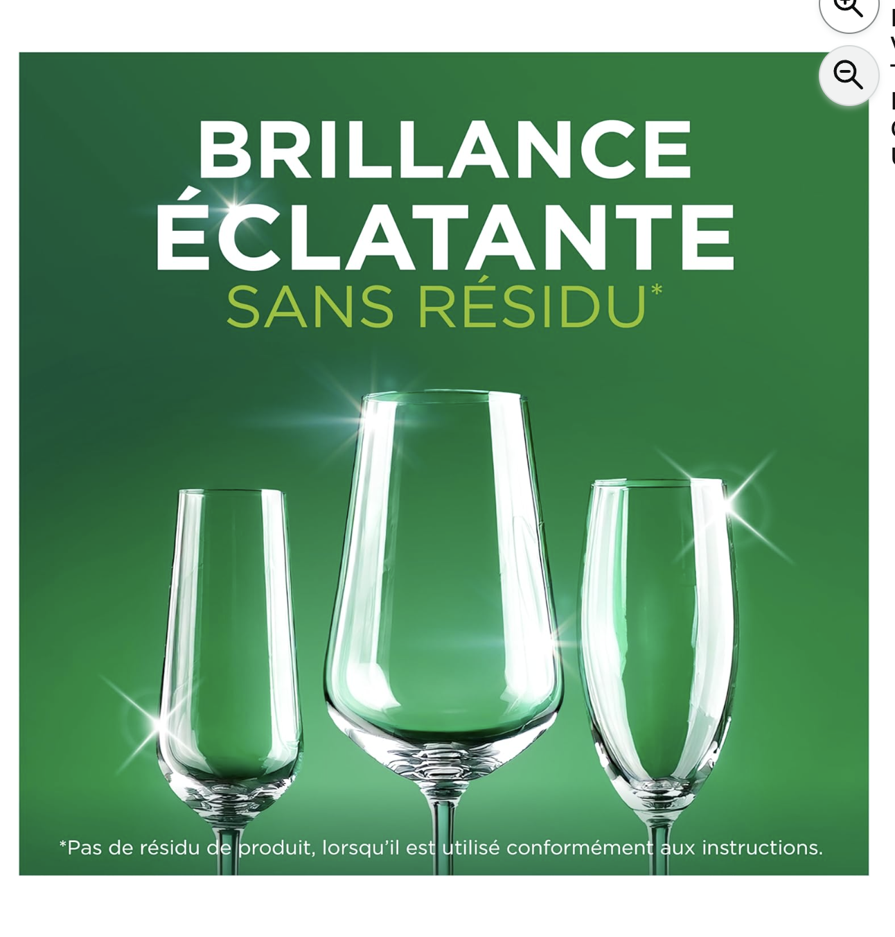 Fairy Original brillance eclatante sans residu