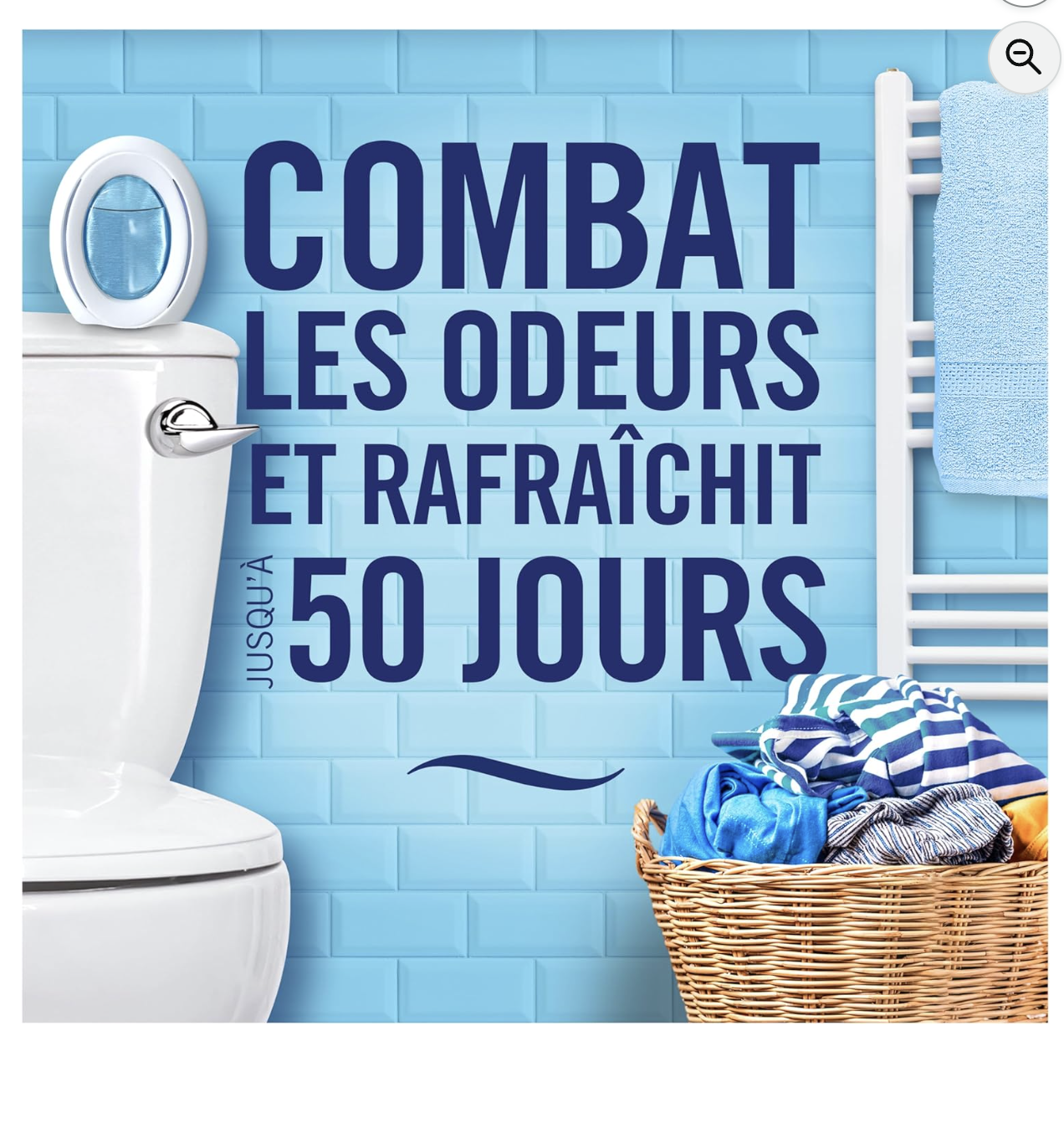 Febreze Petit Coin combat les odeurs et rafraichit jusqu'a 50 jours