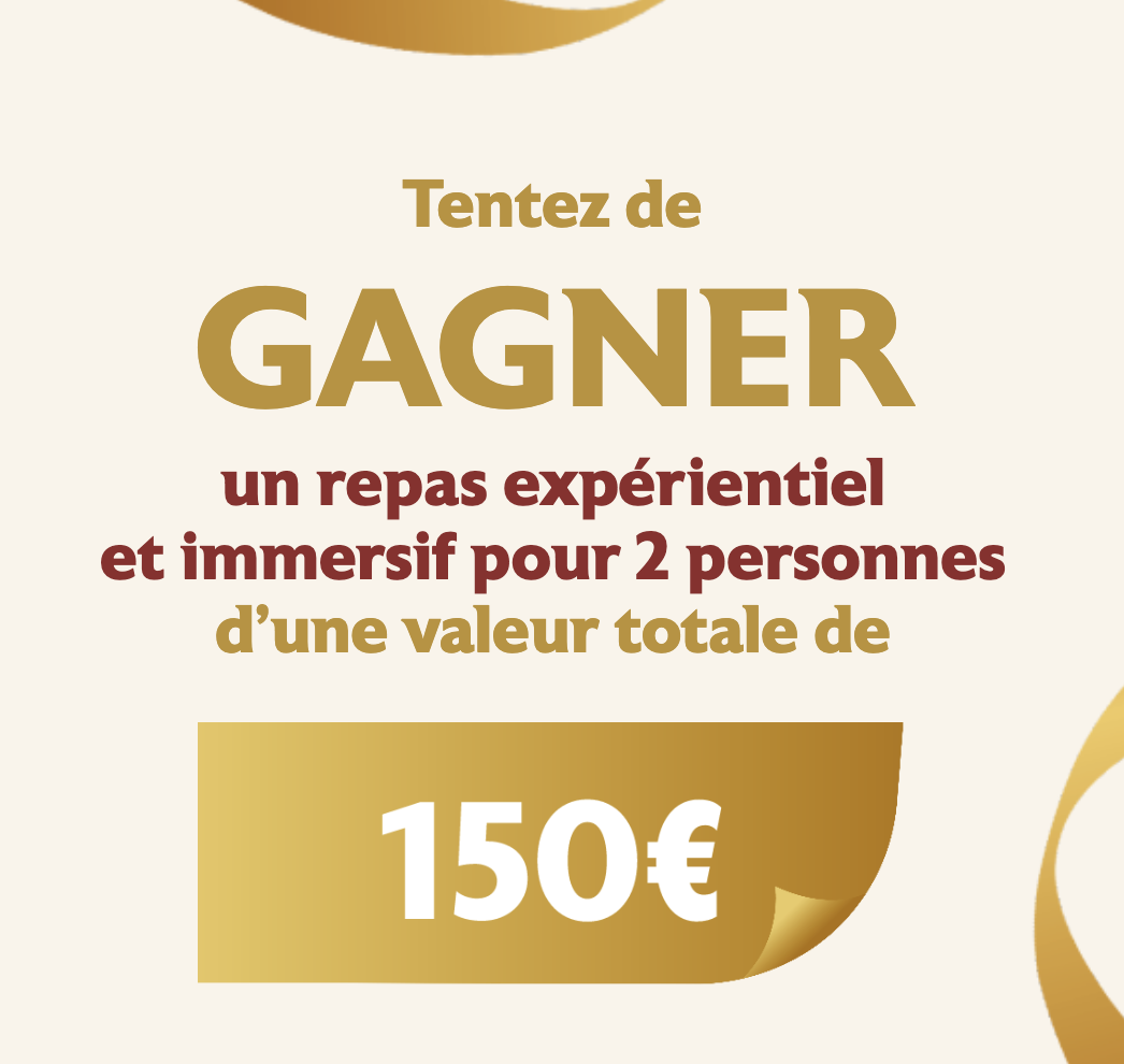 Concours Fermier d'Ancenis 50 ans repas expérientiel pour 2 personnes 150€
