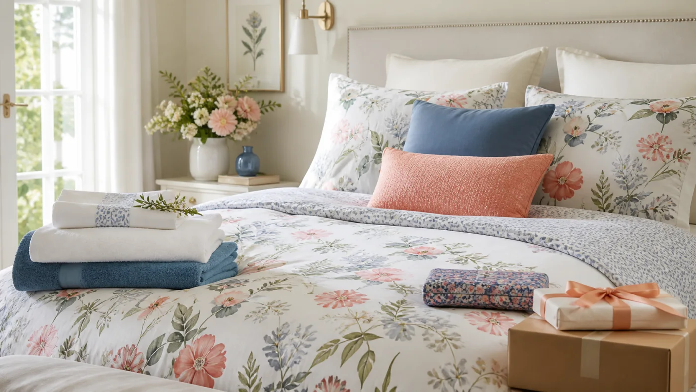 Offres Françoise Saget sur le linge de maison, le linge de lit et la décoration