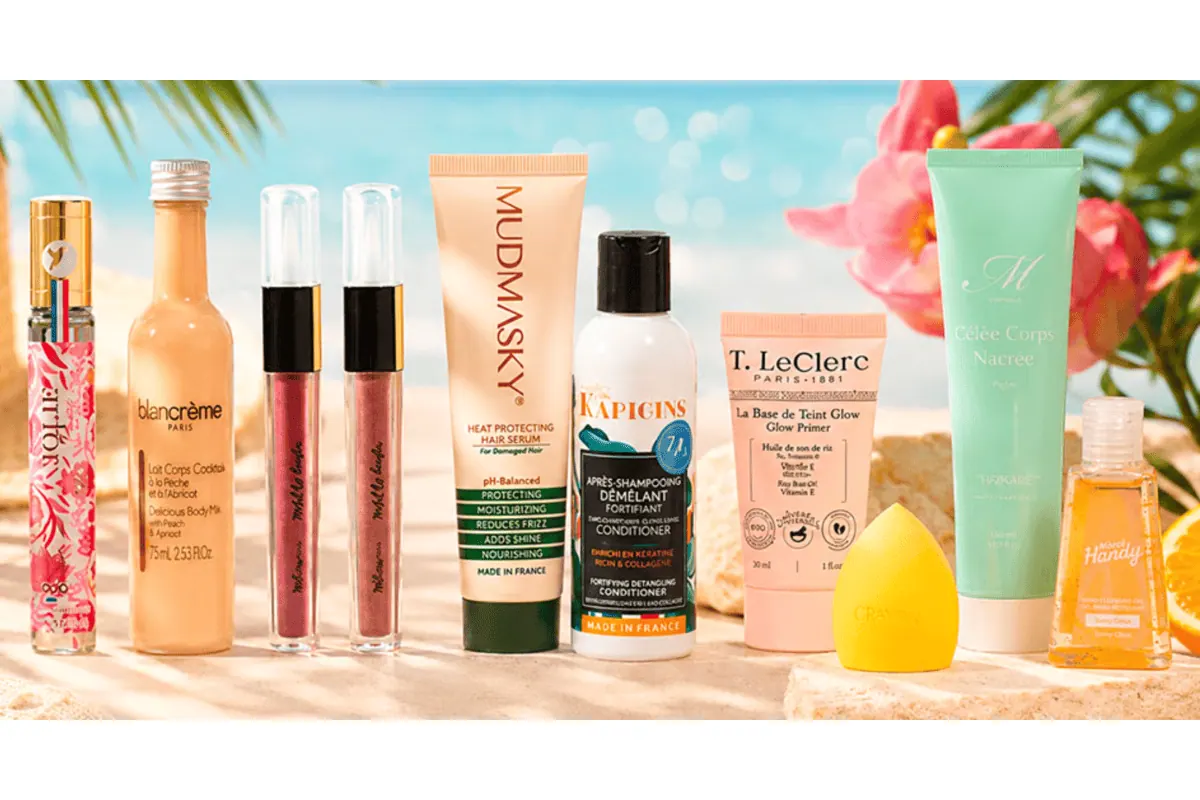 Glowria offre XXL été 2026 — 6 routines beauté 15 produits marques Adopt Blancrème Mudmasky Merci Handy T.LeClerc Kerargan Kapigins Melusine Paris Morgan LB tote bag exclusif 13 €