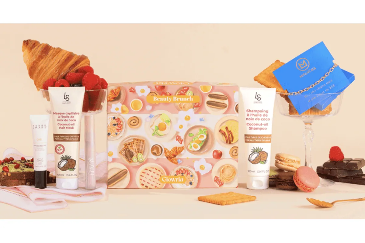 Glowria box Beauty Brunch produits beaute