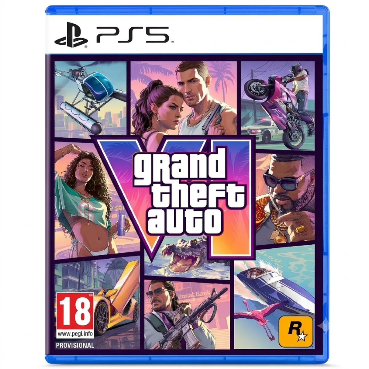 Boîte de GTA VI édition standard sur PS5 proposée en précommande chez Carrefour