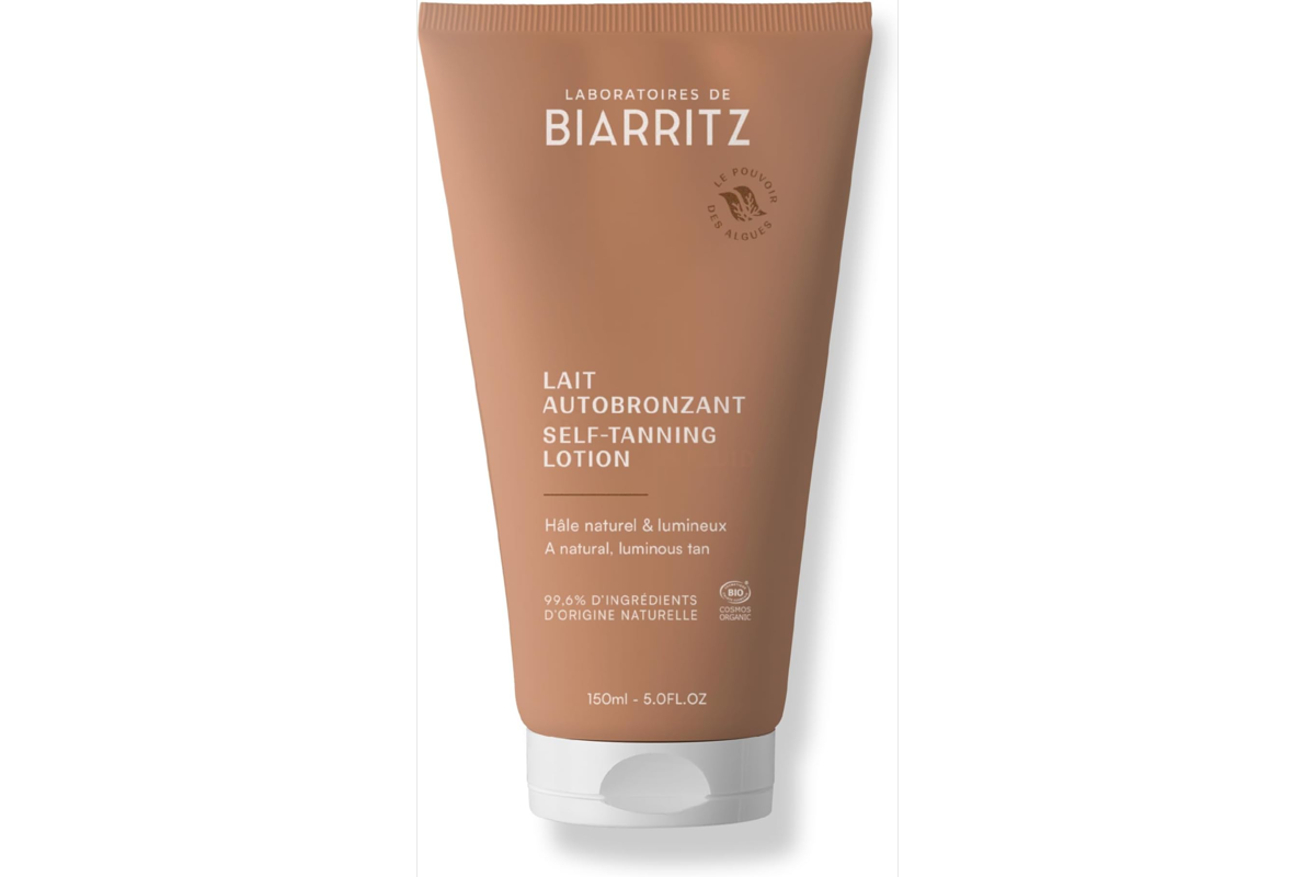 Laboratoires de Biarritz Lait Autobronzant Bio 150 ml certifié hâle naturel lumineux visage corps fabriqué France