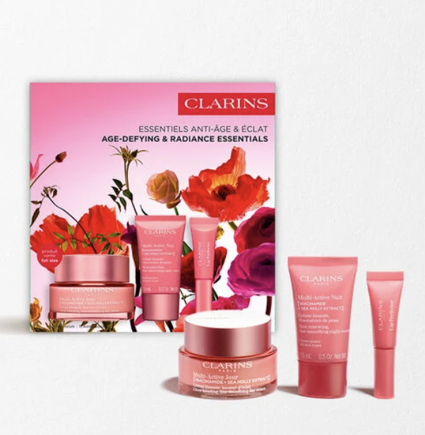 Clarins Coffret Multi-Active : routine premières rides et éclat