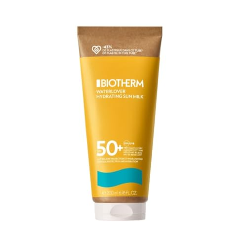 Biotherm Waterlover Crème Solaire Hydratante Lait Solaire Waterproof Corps SPF50+