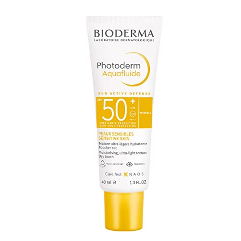 Bioderma Photoderm Aquafluide SPF50+ Fluide solaire visage très haute protection