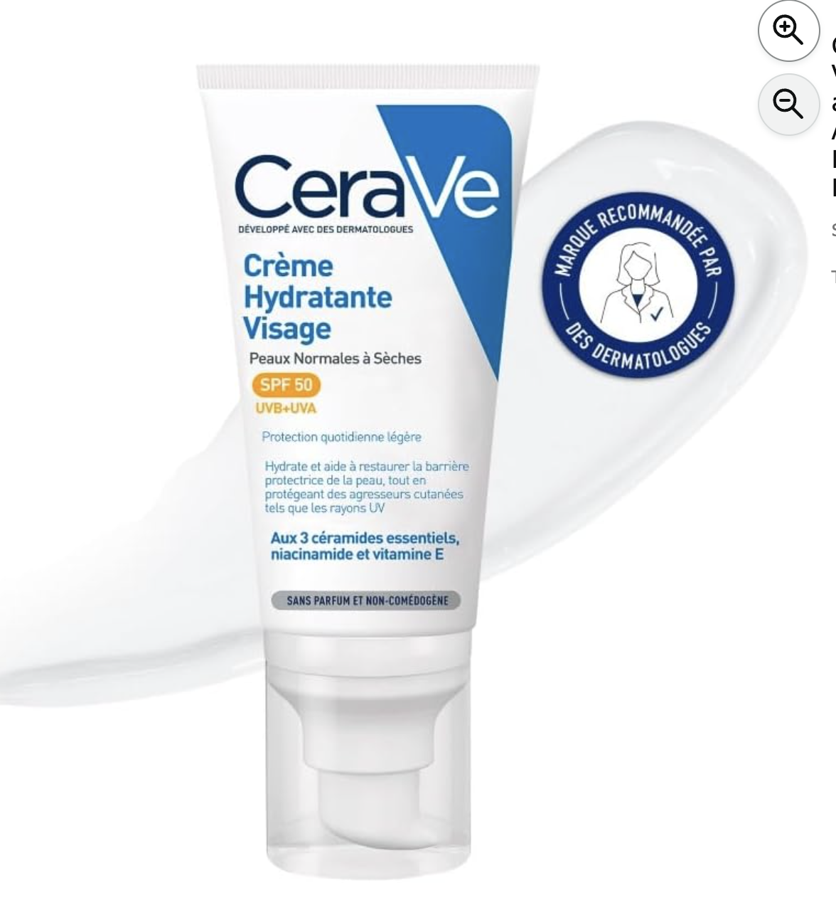 CeraVe Crème Hydratante Visage