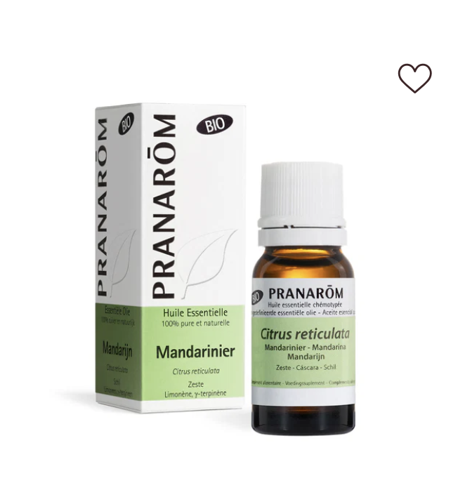 Essence de Mandarine Pranarōm flacon ambré