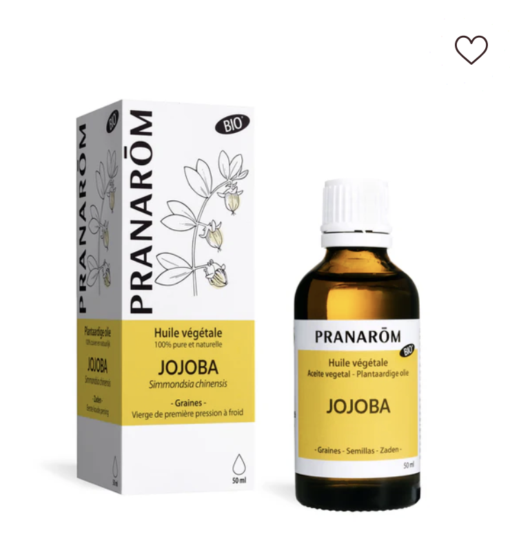 Huile végétale de Jojoba Pranarōm bio 50 ml