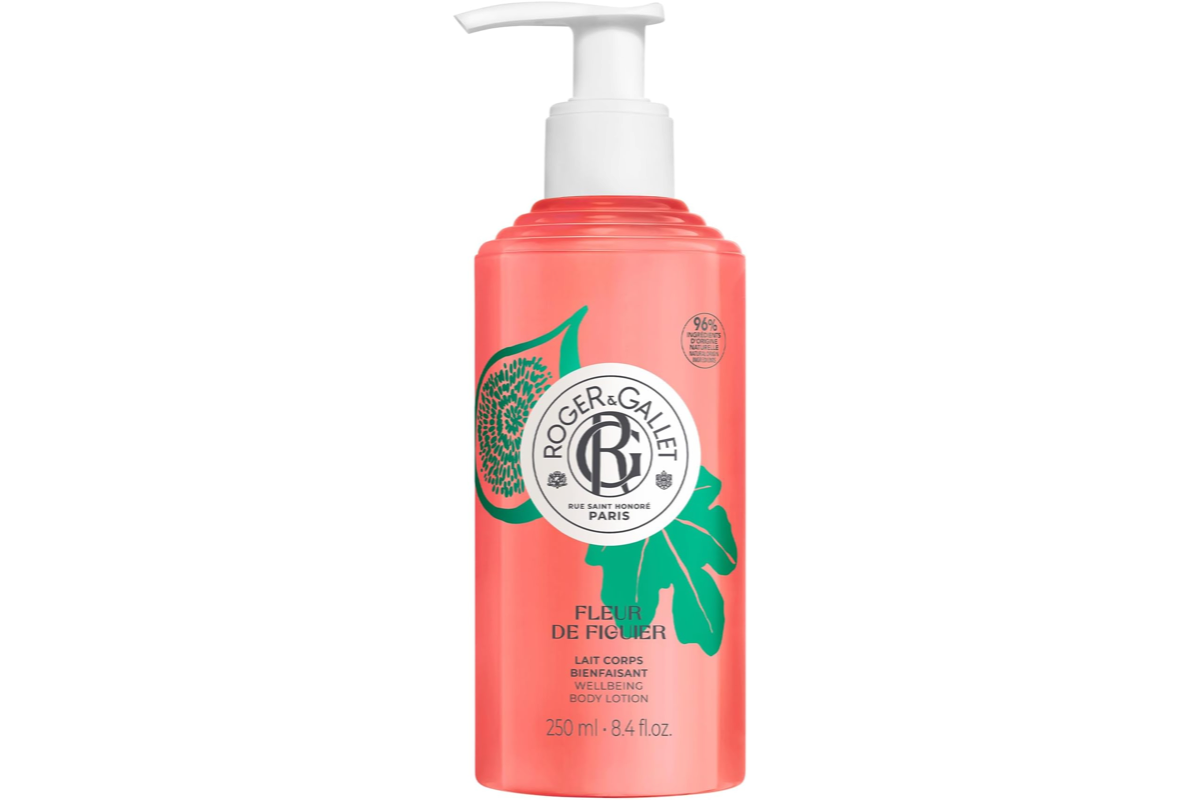 Roger Gallet Lait Corps Fleur de Figuier 200 ml hydratant délassant figue musc beurre karité 96 pourcent naturel