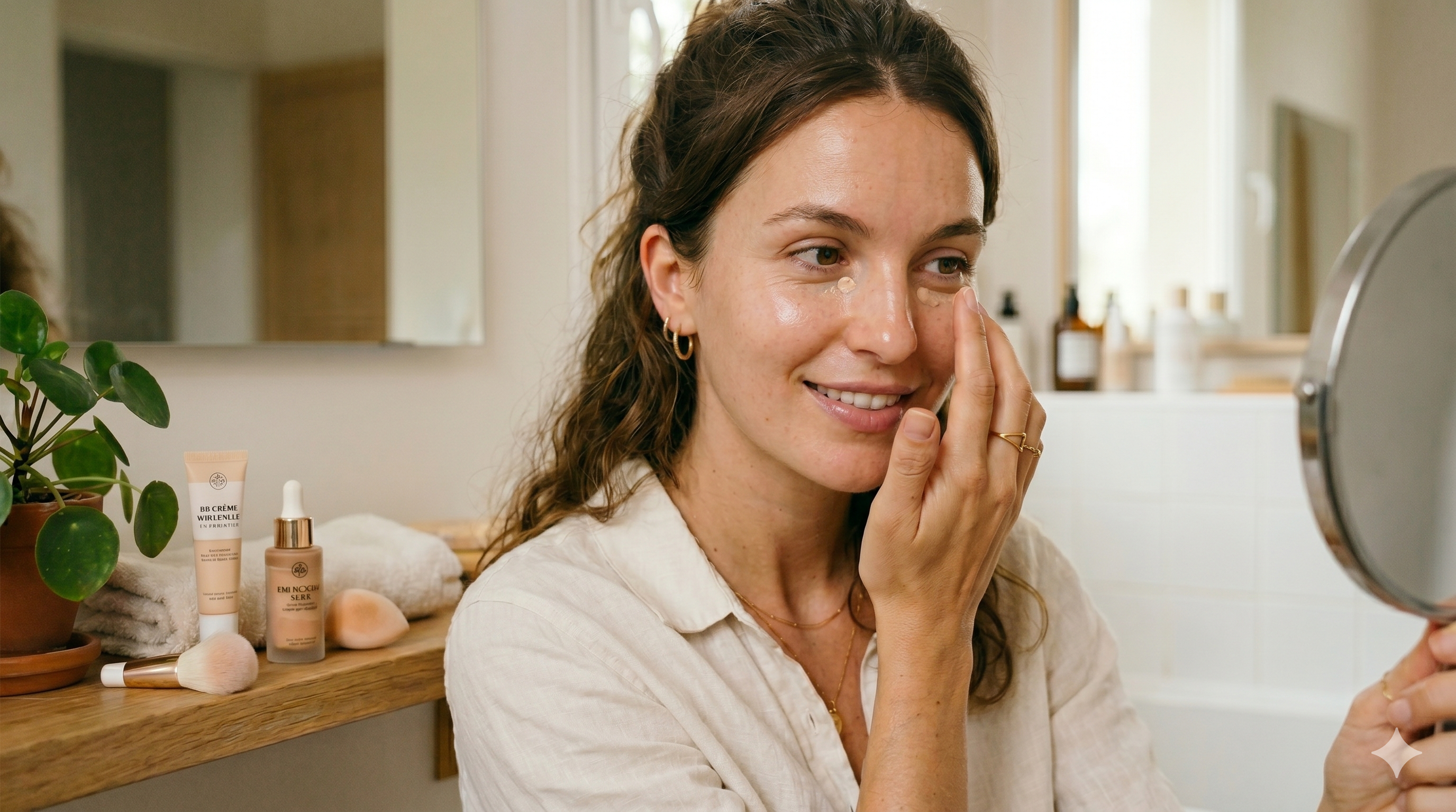 Guide cacher les cernes sans effet plâtre méthode Magnifaïk femme application correcteur