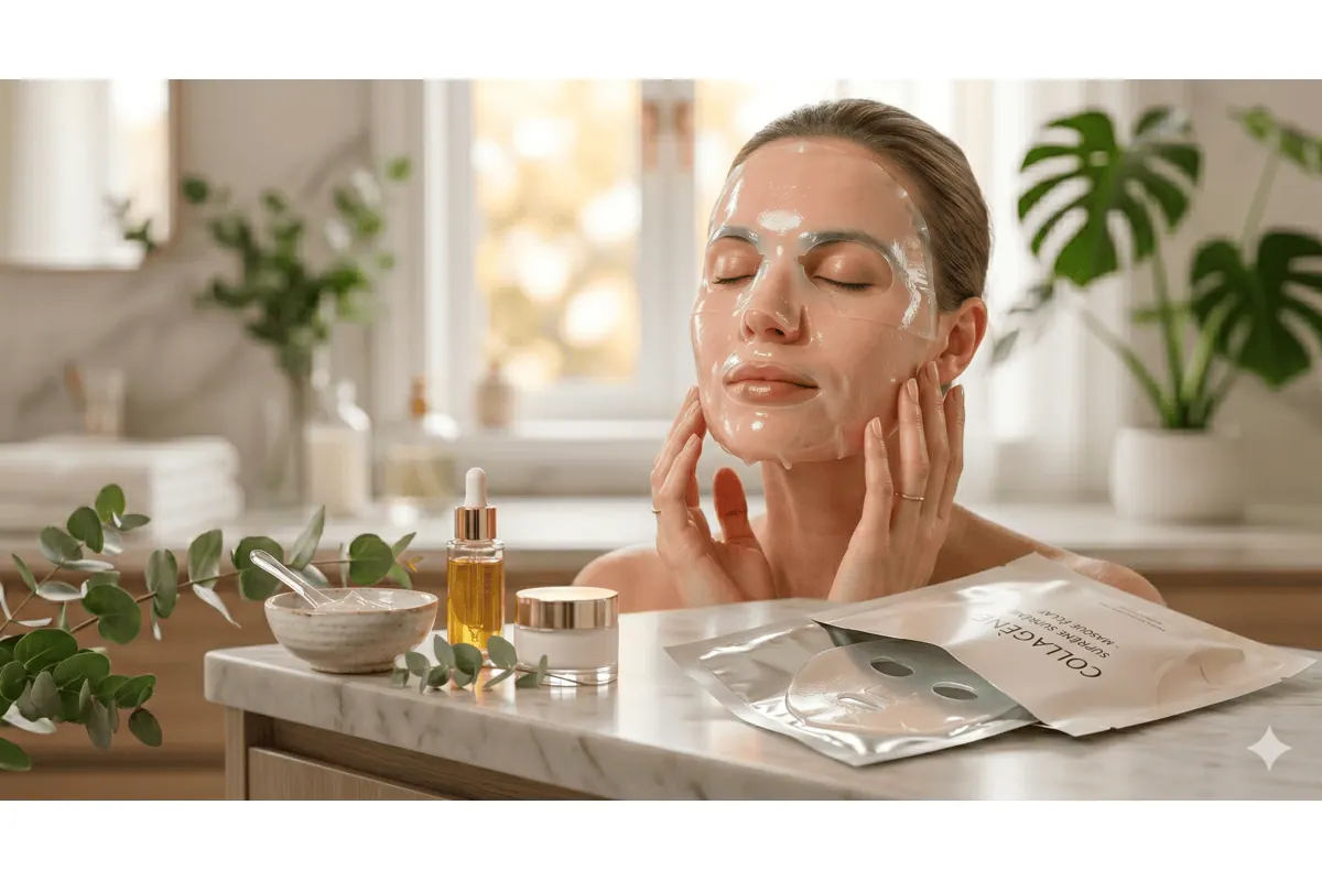 Masque collagène visage peau éclatante repulpée K-beauty comparatif Biodance Medicube Torriden Filorga Jkosmec anti-âge fermeté