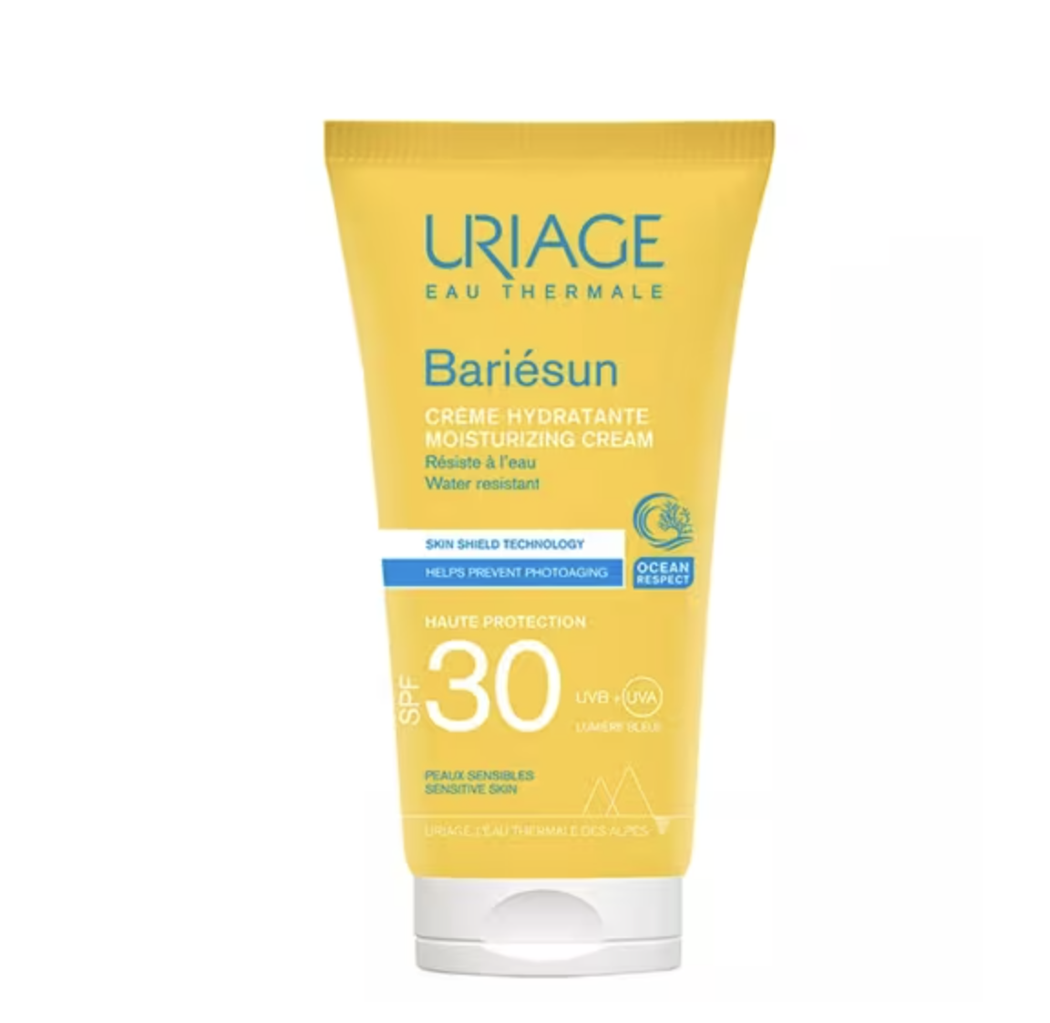 Uriage Bariésun Crème Hydratante SPF30 Skin Shield Technology peaux sensibles