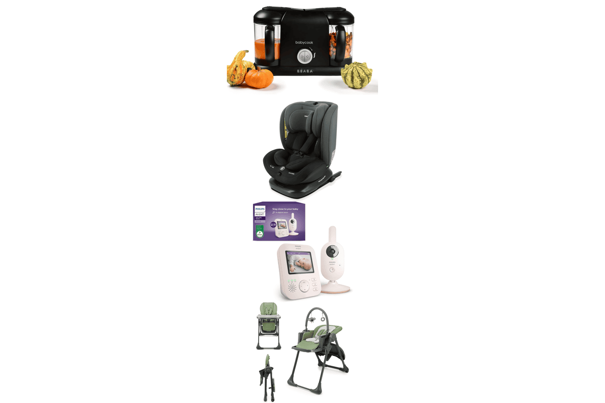 Hub bons plans Amazon bébé puériculture biberons sièges auto pivotants i-Size babyphones chaises hautes chauffe-biberons Philips Avent MAM NUK Chicco Maxi-Cosi Kinderkraft Nania BÉABA