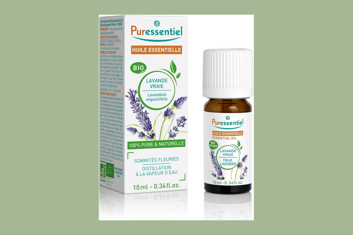 Puressentiel huile essentielle lavande vraie bio HEBBD AB pharmacie française marque de confiance débutants large gamme 30+ huiles format 10ml 30ml distribution large