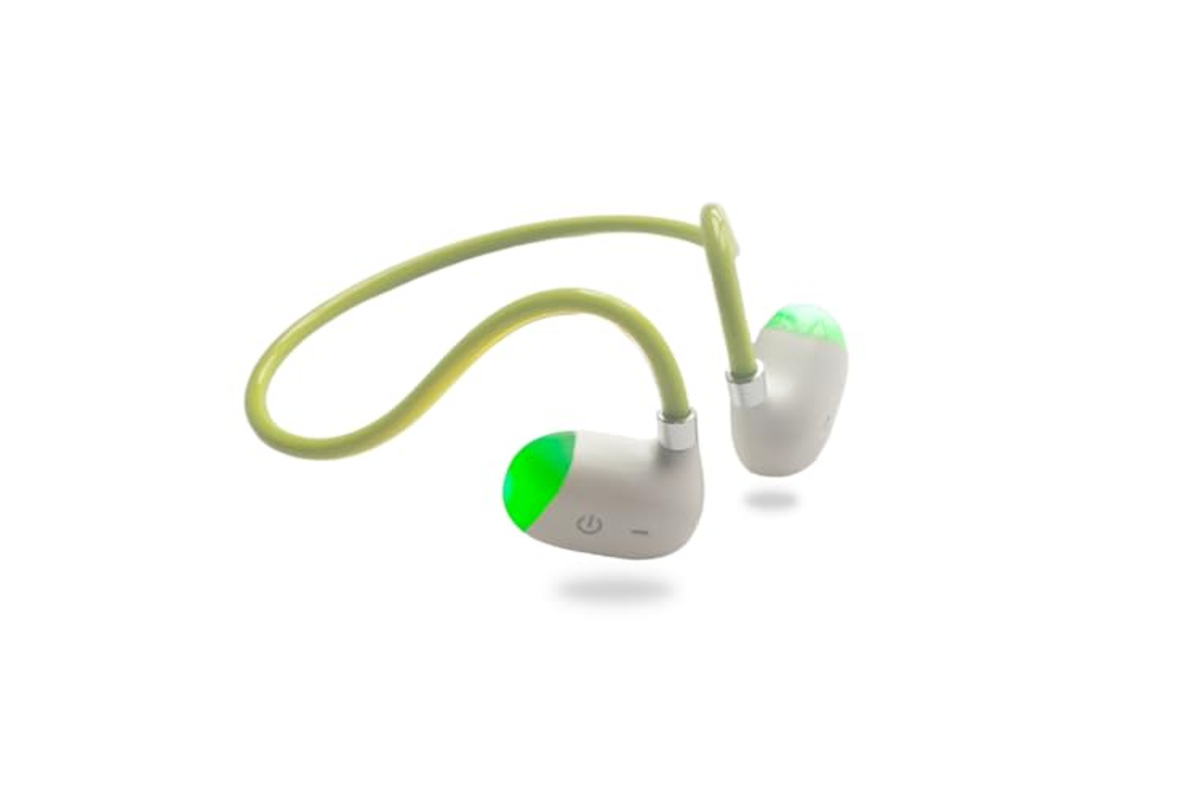 EJEAS X3 ecouteurs sport conduction air verts veilleuse Bluetooth 5.3 USB-C course nuit cyclisme