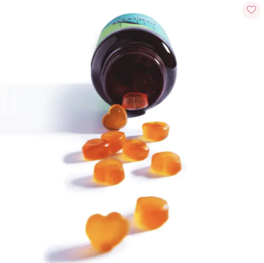 Gummies In Haircare en forme de cœur goût pomme