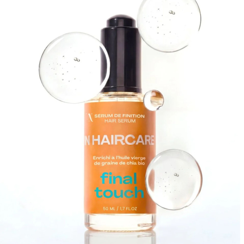 Texture du sérum de finition Final Touch In Haircare