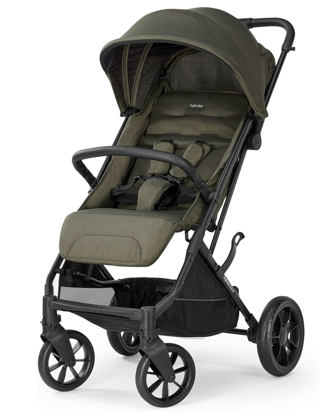 Inglesina Zenit poussette compacte verte grandes roues