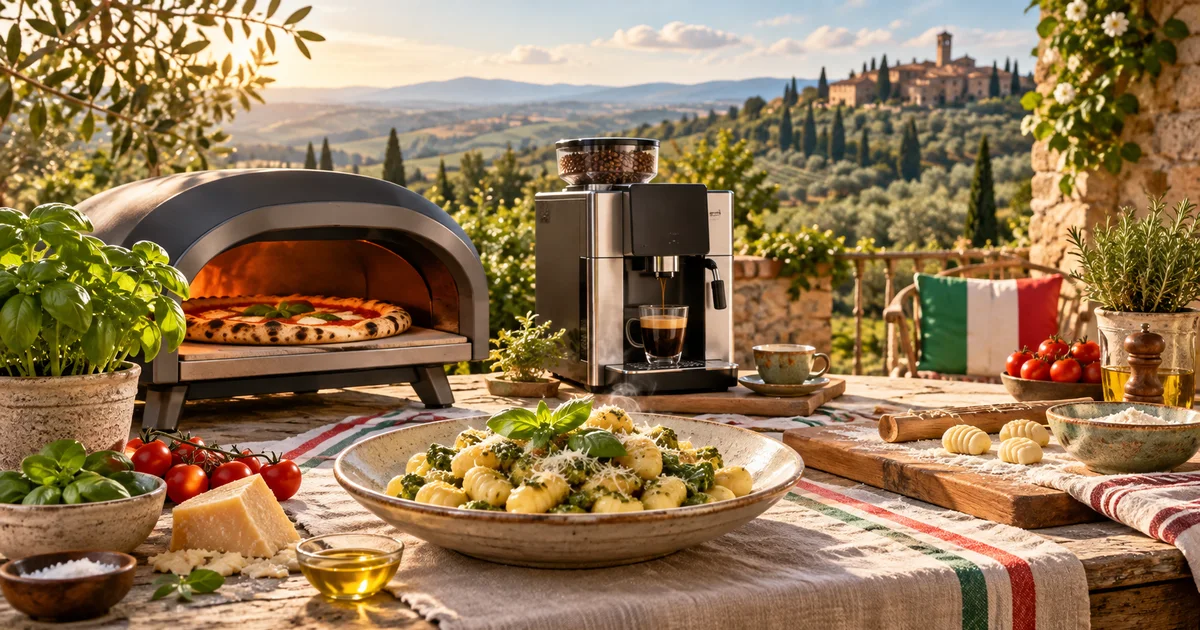 Concours Parmentine Road Trip gourmand en Italie avec four à pizza, cafetières et cours de cuisine à gagner