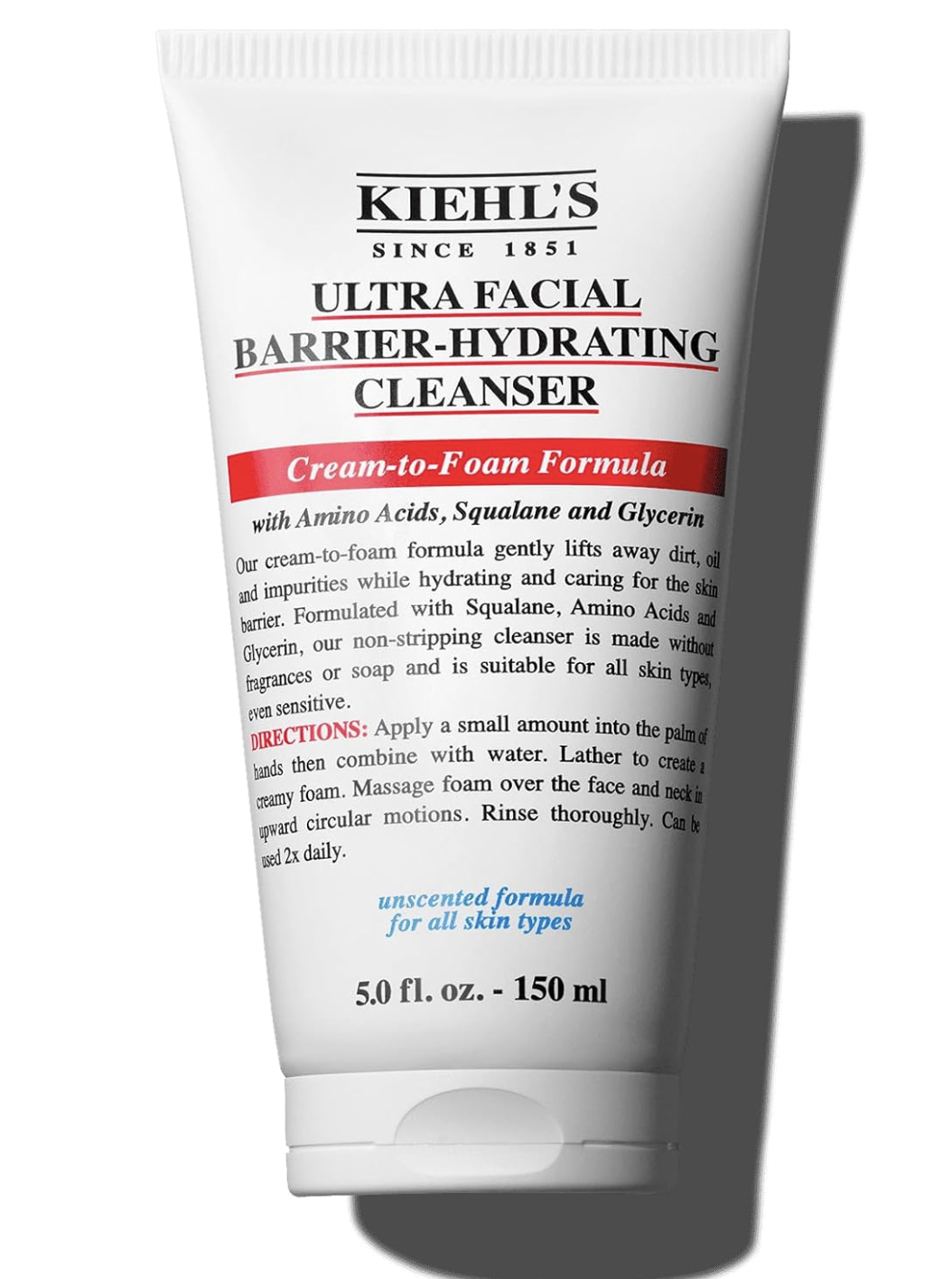 Kiehl's Ultra Facial Barrier-Hydrating Cleanser nettoyant visage 150 ml