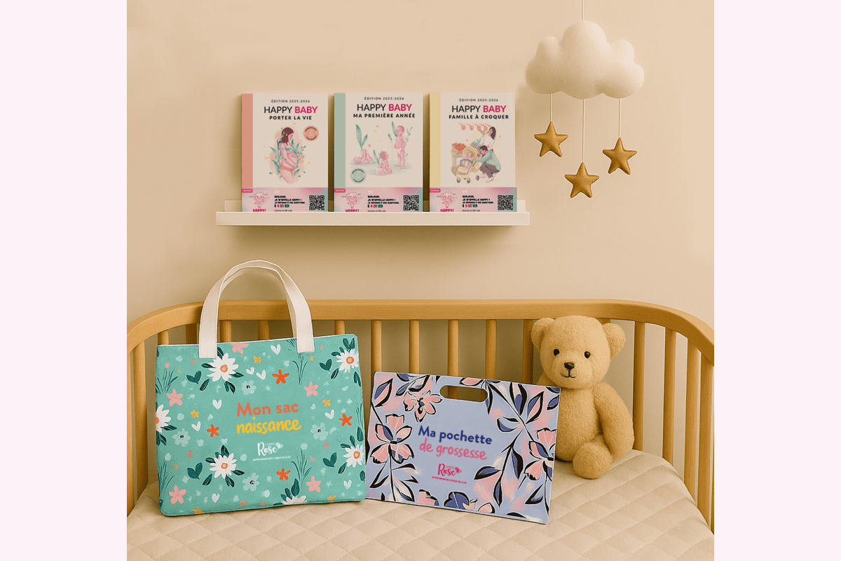 La Boîte Rose ensemble gamme 2025 coffrets gratuits grossesse bébé pochette ma première année échantillons