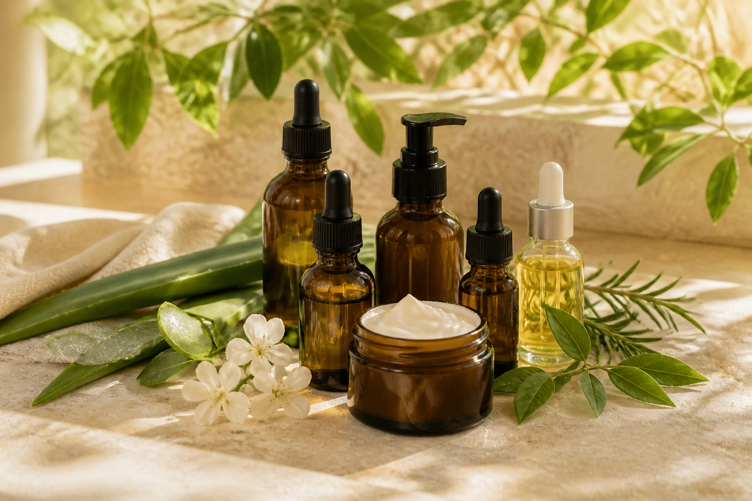 Soins visage naturels aux actifs végétaux pour le programme Explorateurs La Canopée