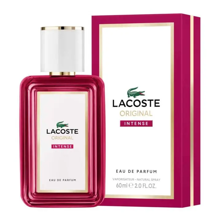 Parfum Lacoste Original Pour Femme Intense rouge framboise