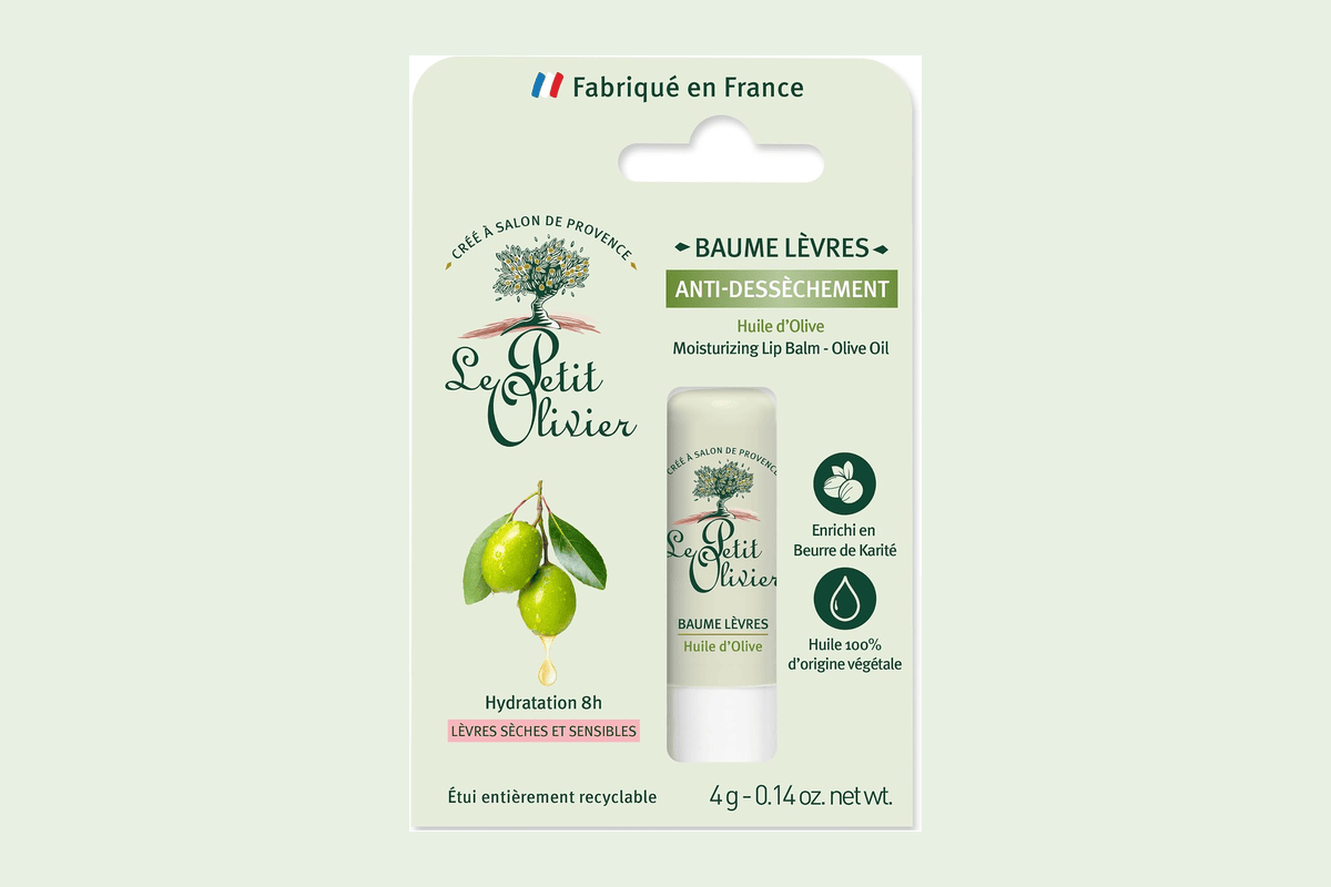Le Petit Olivier Baume Lèvres Hydratant Huile d'Olive origine naturelle stick 8h