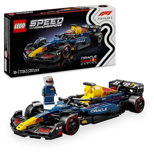 LEGO Speed Champions 77243 F1 Oracle Red Bull Racing RB20 minifigurine pilote