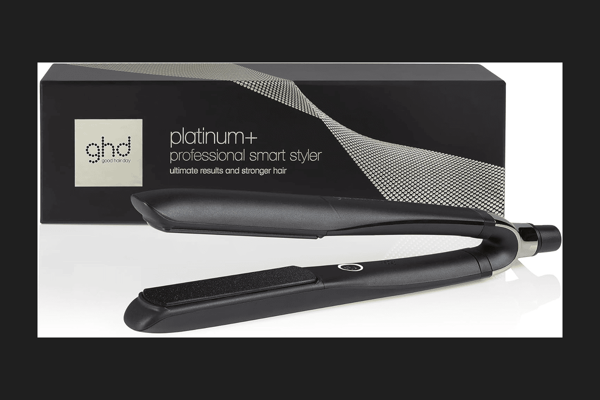 GHD Platinum+ lisseur cheveux intelligent predictive heating température auto 185°C réduit dommages thermiques 50% arrêt automatique 30min garantie 2 ans