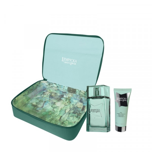 Coffret Lolita Lempicka Green Lover avec eau de toilette 100 ml et gel après-rasage 75 ml