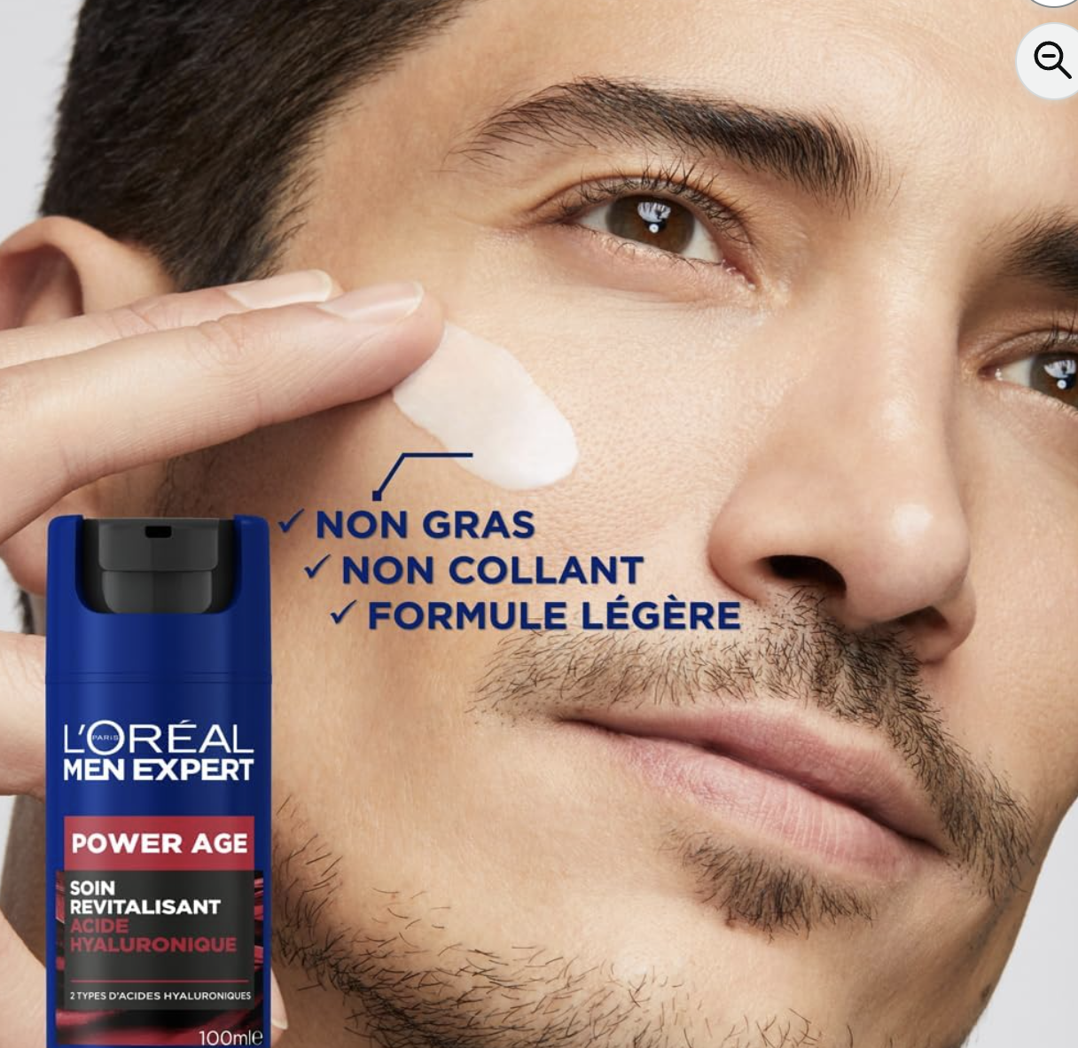 L'Oreal Men Expert Power Age formule legere non gras non collant